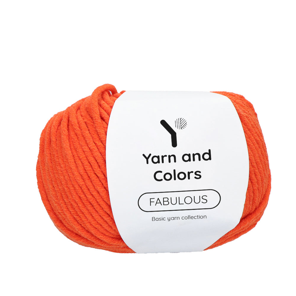 Yarn and Colors Fabulous 022 Fiery Orange