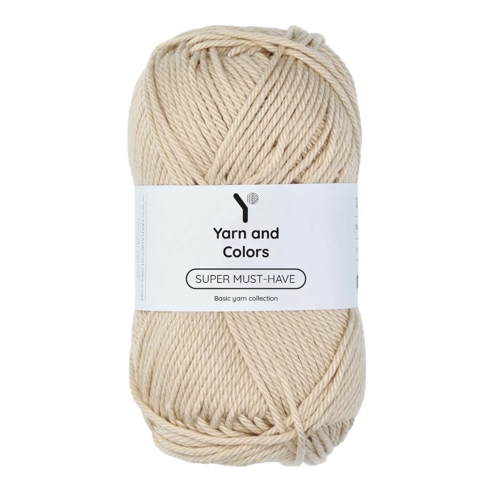 Yarn and Colors Super Must-have 003 Ecru