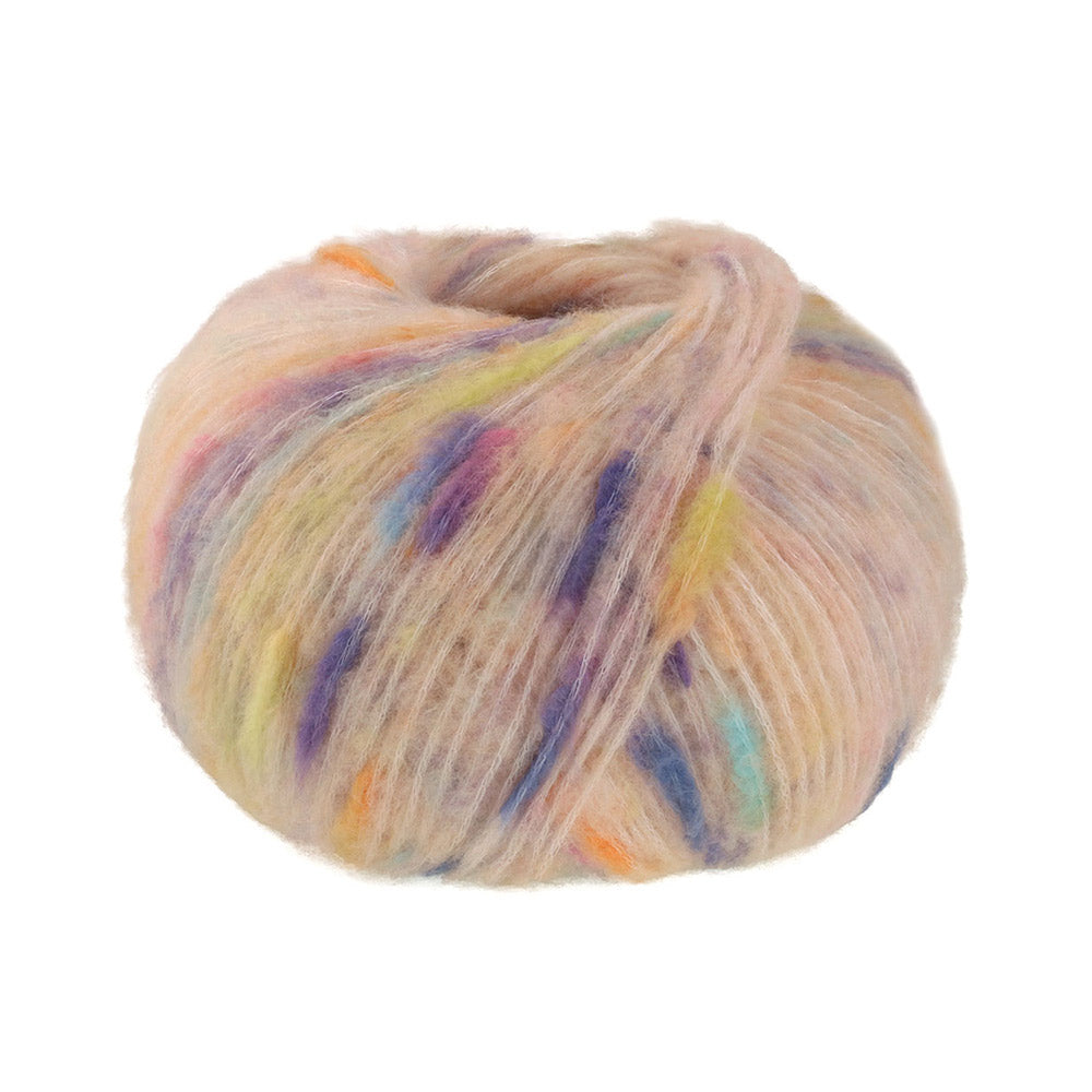Lana Grossa Cassata 0001 Perzik/Blauw/Geel/Oranje/Lila