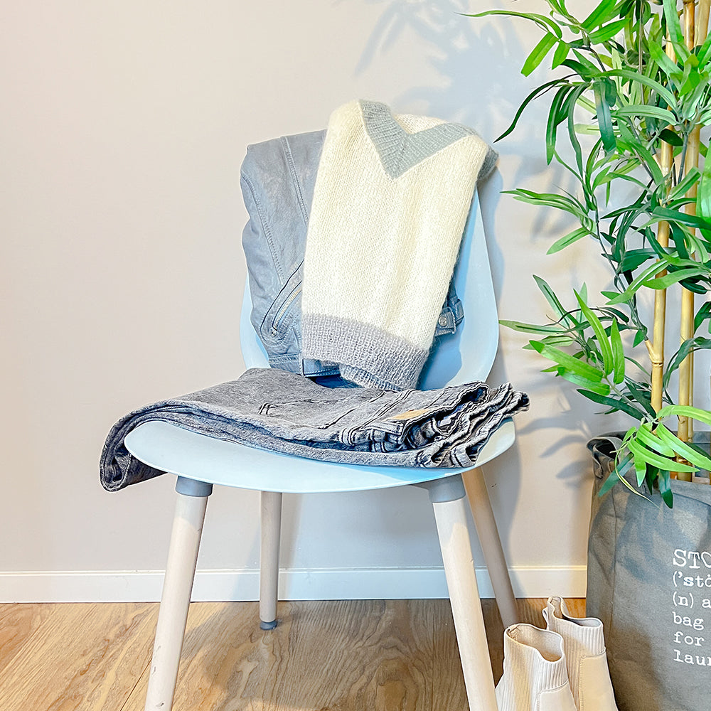 Casual knitted spencer — gemaakt met Casual Knitted Spencer Breipatroon (Digitaal)