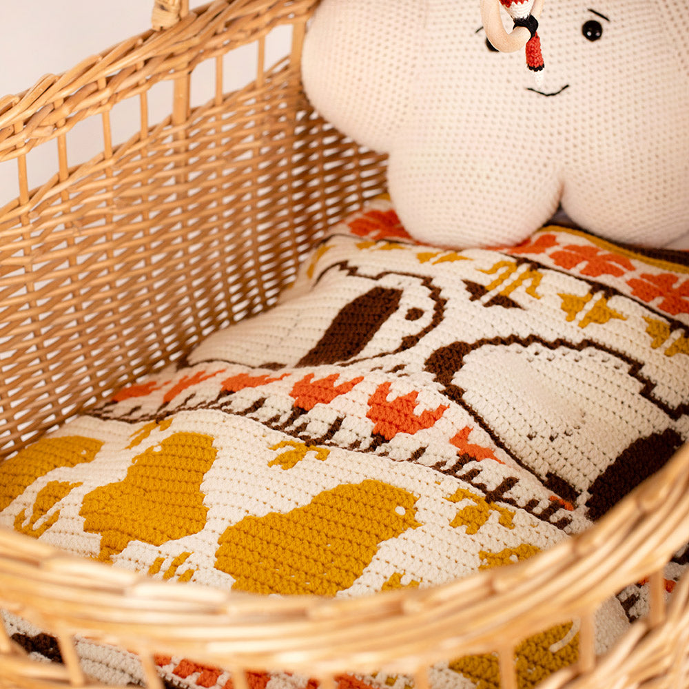 Babyversie Spring into easter blanket Haakpakket