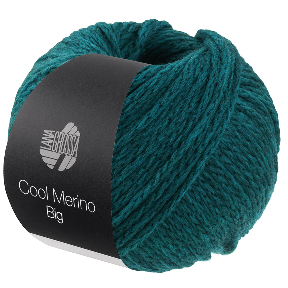 Bol Lana Grossa Cool Merino Big in kleur 245 Petrol