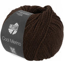 Lana Grossa Cool Merino Uni 044 Donker grijsbruin