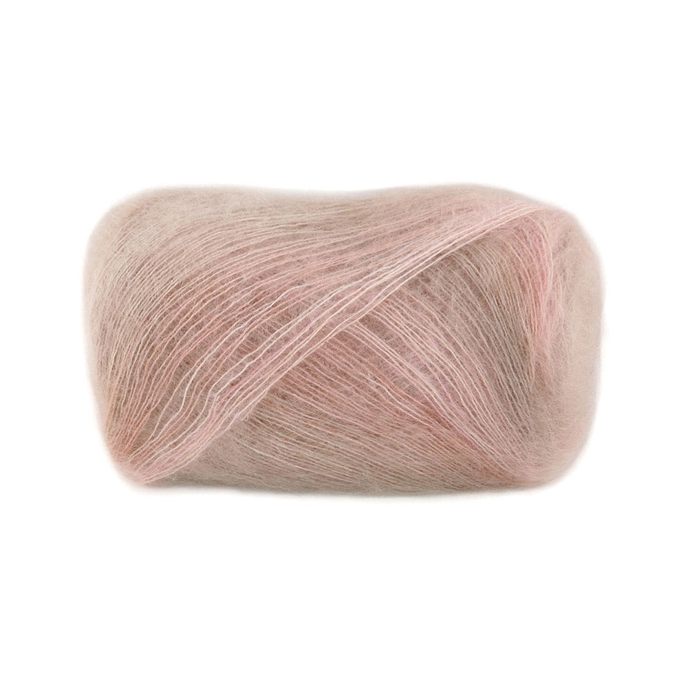 Lana Grossa Cottonhair 105 Mauve/roze/kleinroze/beige/taupe