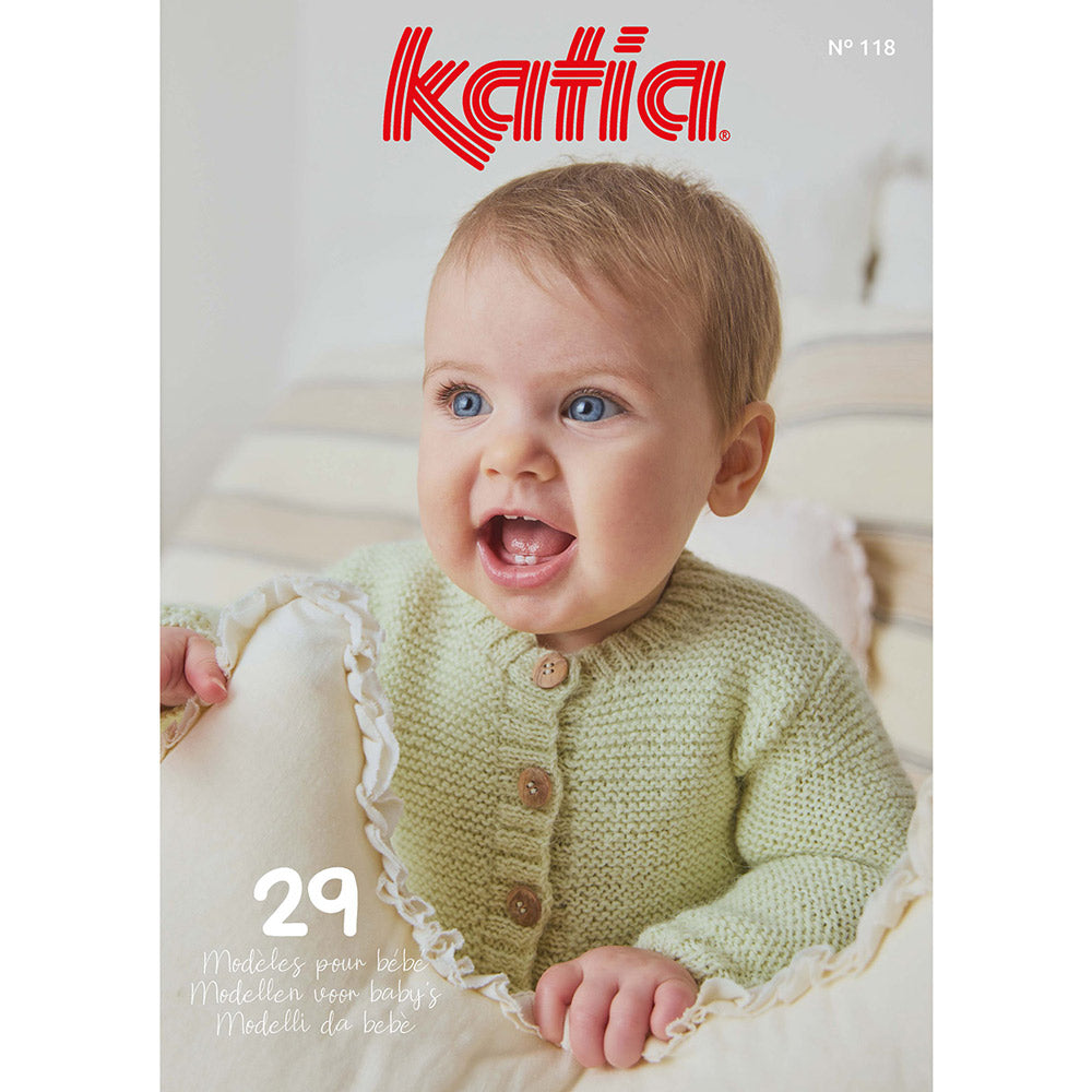 Katia Baby Magazin Nr. 118 Herbst/Winter 2026/2027 ES/EN/DE