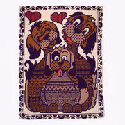 AdO Crochet - Zen Tangle Dogs Deken Haakpatroon Mozaïk (Digitaal)