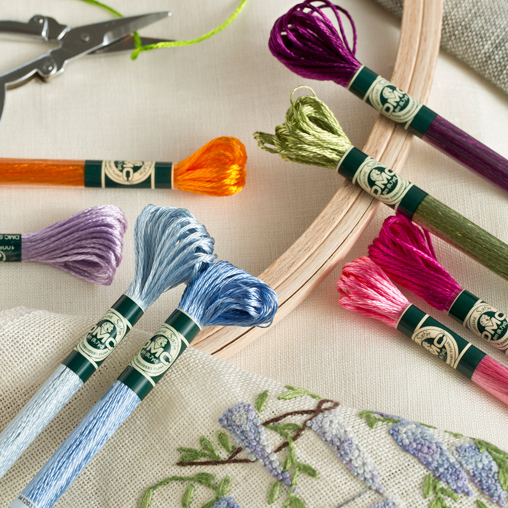 Naamloos — gemaakt met DMC 1008F Mouliné Satin Borduurgaren 8m S321