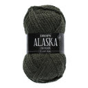 Drops Alaska Uni Colour 051 Olijfgroen