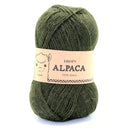 Drops Alpaca Uni Colour 7895 Donkergroen