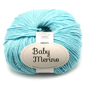 Drops Baby Merino Uni Colour 010 Lichtturkoois