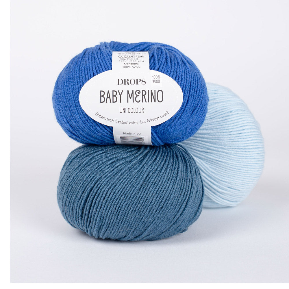 Drops baby merino — gemaakt met Drops Baby Merino Uni Colour