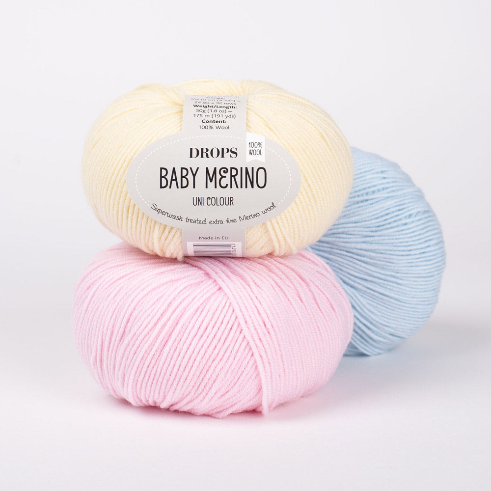 Drops baby merino — gemaakt met Drops Baby Merino Uni Colour