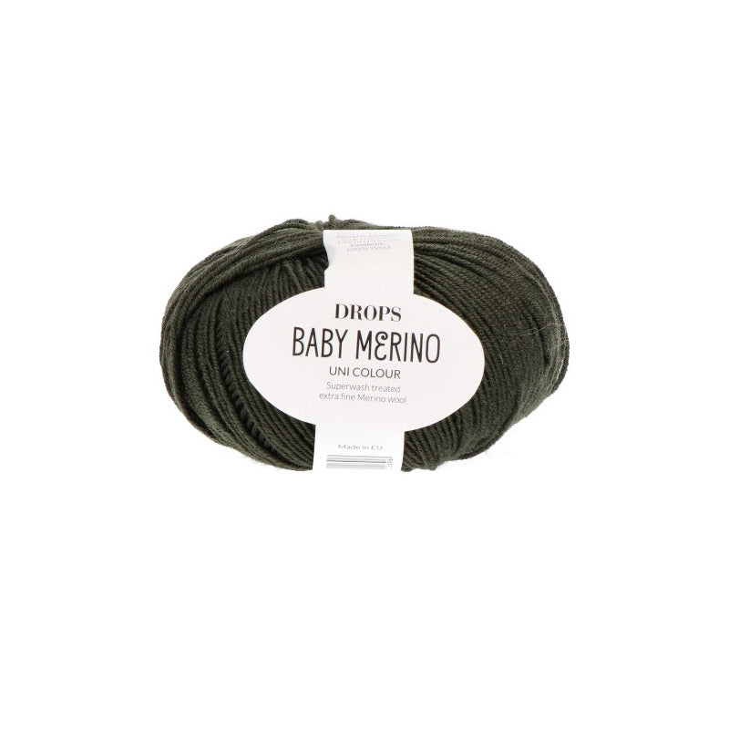 Drops Baby Merino Uni Colour 065 Donker Bos