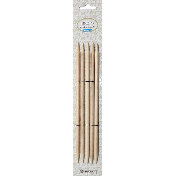 Drops Basic Kousenbreinaalden Hout 20cm 7,0mm