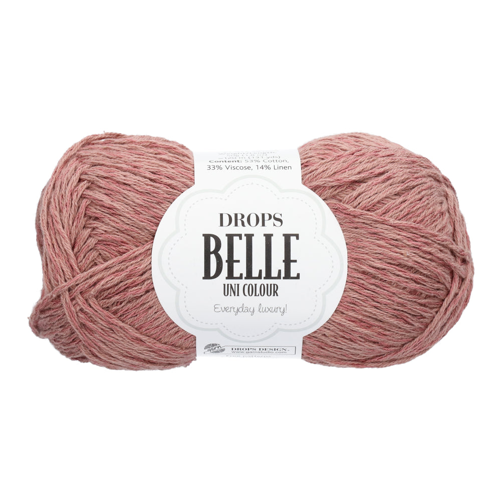 Drops Belle Uni Colour 21 Amandelroze