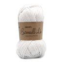 Drops Bomull-Lin Uni Colour 01 Wit