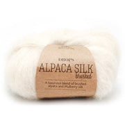 Drops Brushed Alpaca Silk Uni Colour 001 Naturel
