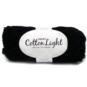 Drops Cotton Light Uni Colour 020 Zwart