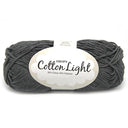 Drops Cotton Light Uni Colour 030 Donkergrijs