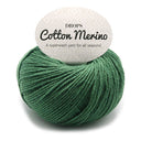 DROPS Cotton Merino Uni Colour 11 Waldgrün