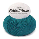 Drops Cotton Merino Uni Colour 26 Stormblauw