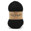Drops Flora Uni Colour 06 Zwart
