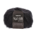 Drops Kid-Silk Uni Colour 002 Zwart