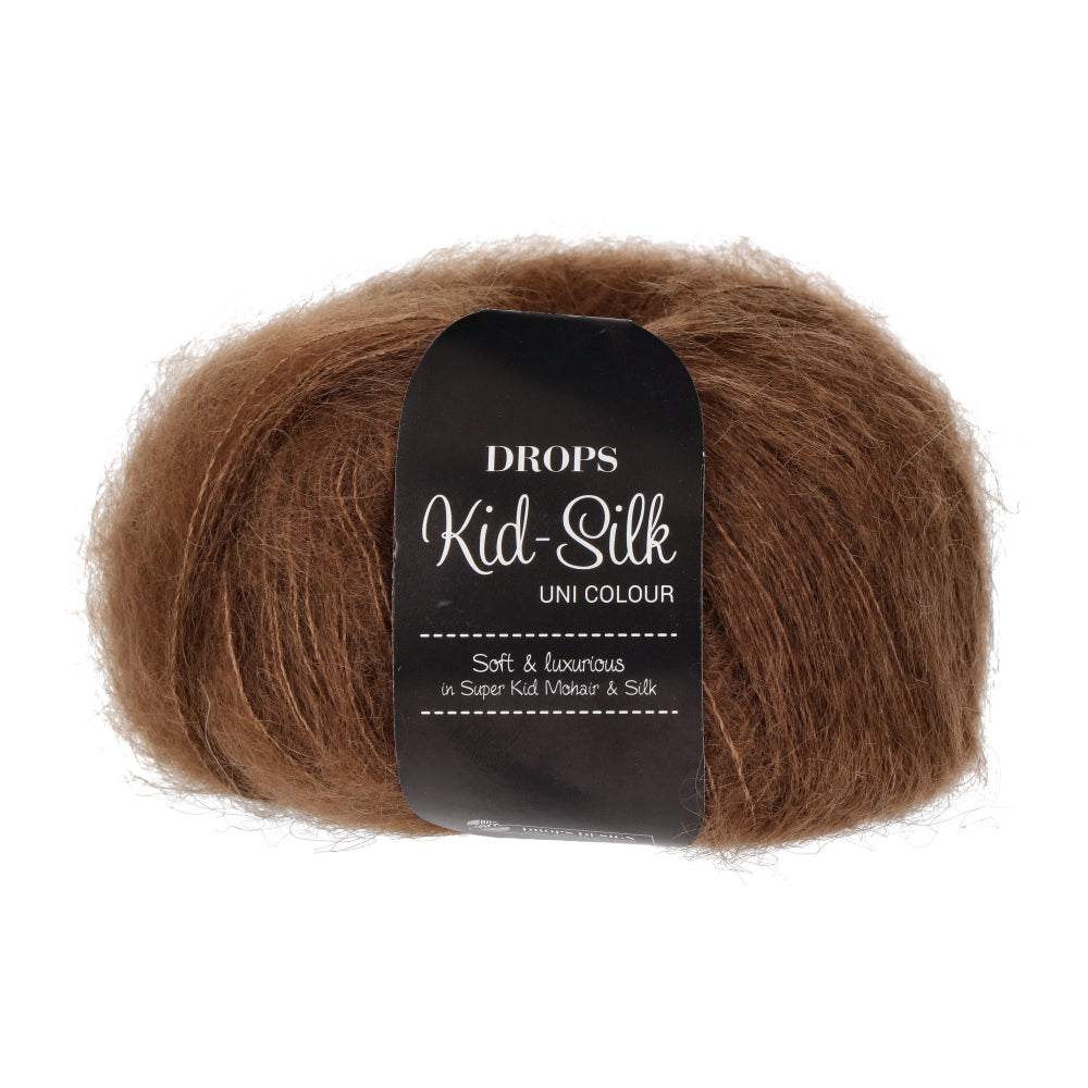 Drops Kid-Silk Uni Colour 035 Chocolade