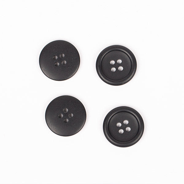 Drops Knoop 18mm Mat Zwart (2)