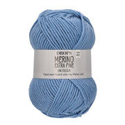 Drops Merino Extra Fine Uni Colour 19 Lichtgrijsblauw
