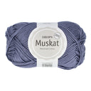 Drops Muskat Uni Colour 91 Stormblauw