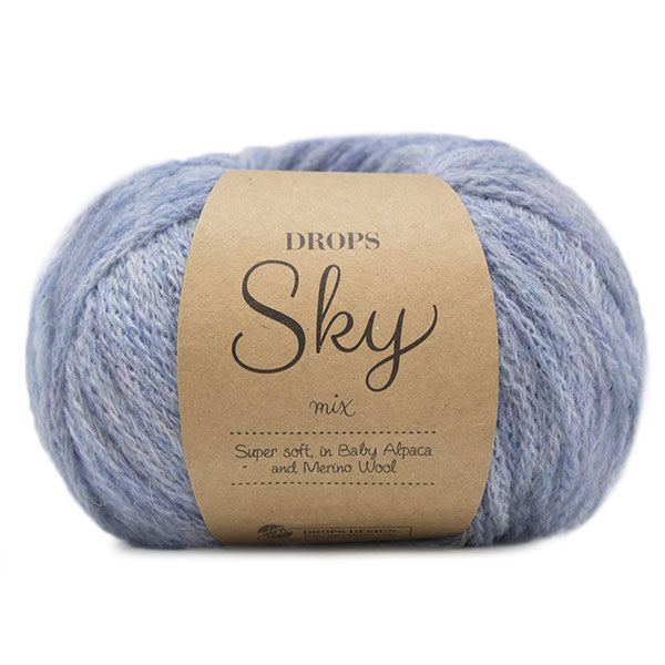 Drops Sky Mix 013 Licht Denimblauw