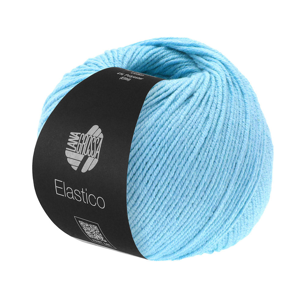 Lana Grossa Elastico 165 Turquoise Blauw