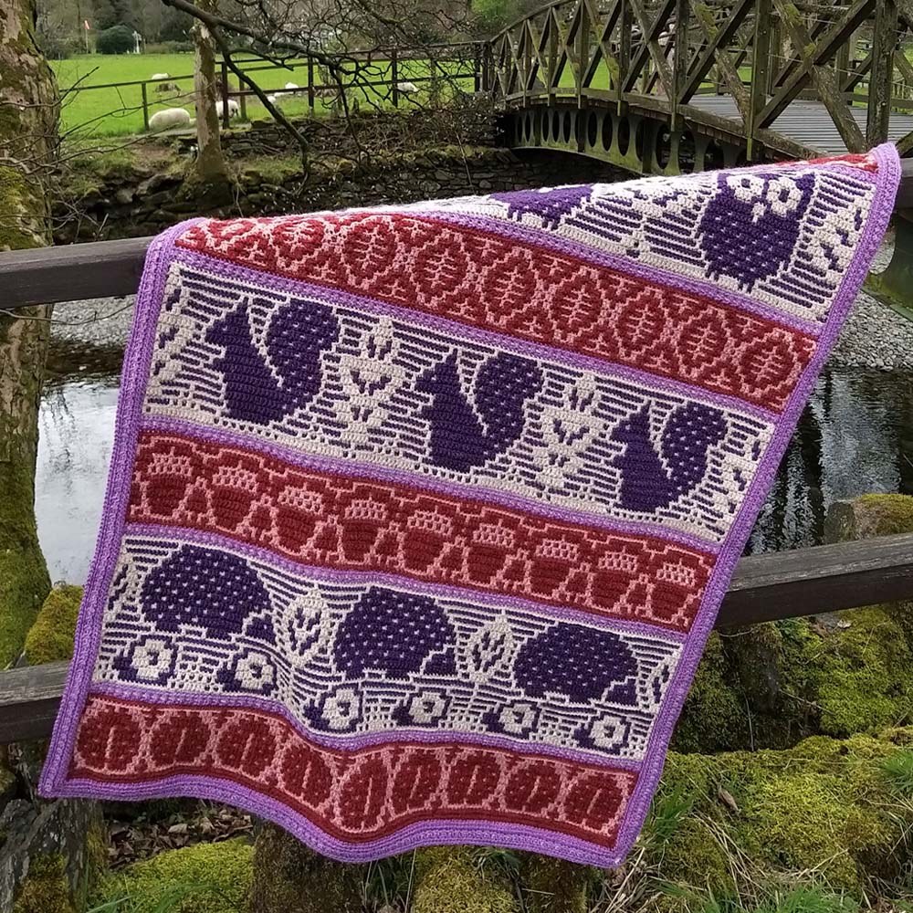 Flora's Fauna CAL Highland Heathers DK Haakpakket