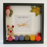 Rups in fotolijst - Sandra Bekx Haakpakket 003 Multicolor