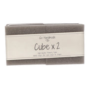 Go Handmade Memory Foam Kubus 8 x 8 cm (2 stuks)