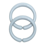 Go Handmade Schakelring Grijs / Blauw