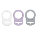 Go Handmade Siliconen Fopspeen Ringen 06 Lavender Mix