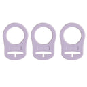 Go Handmade Siliconen Fopspeen Ringen 10 Lavendel