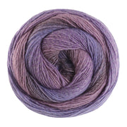Lana Grossa Gomitolo Gala 4027 Lila/Mauve/Grijs-paars/Blauw-paars/Viooltjesblauw