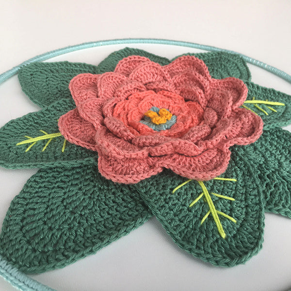 Voorkant — gemaakt met Haakpatroon Flower Mandala