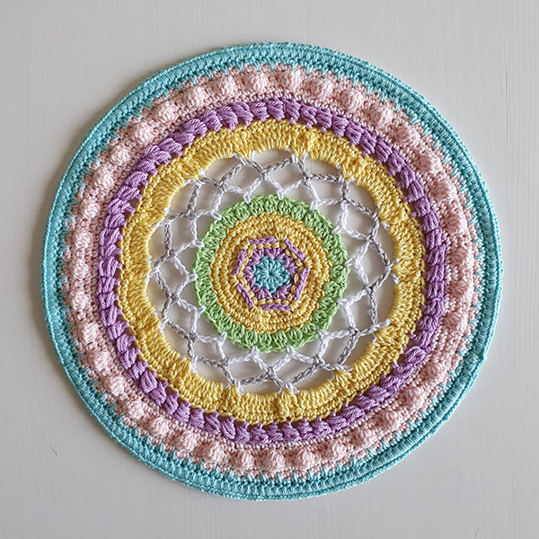 Voorkant — gemaakt met Haakpatroon Mandala Wild Flowers