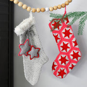 Haakpatroon Paillette kerstsok