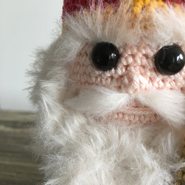 Detailfoto — gemaakt met Haakpatroon Sinterklaas Knuffel (2)