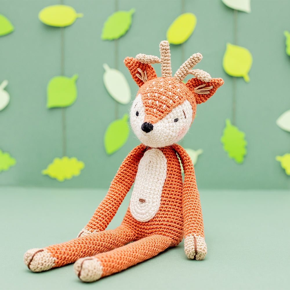 Yac forest animals — gemaakt met Haakpatroon Yarn and Colors Donna Deer (2)