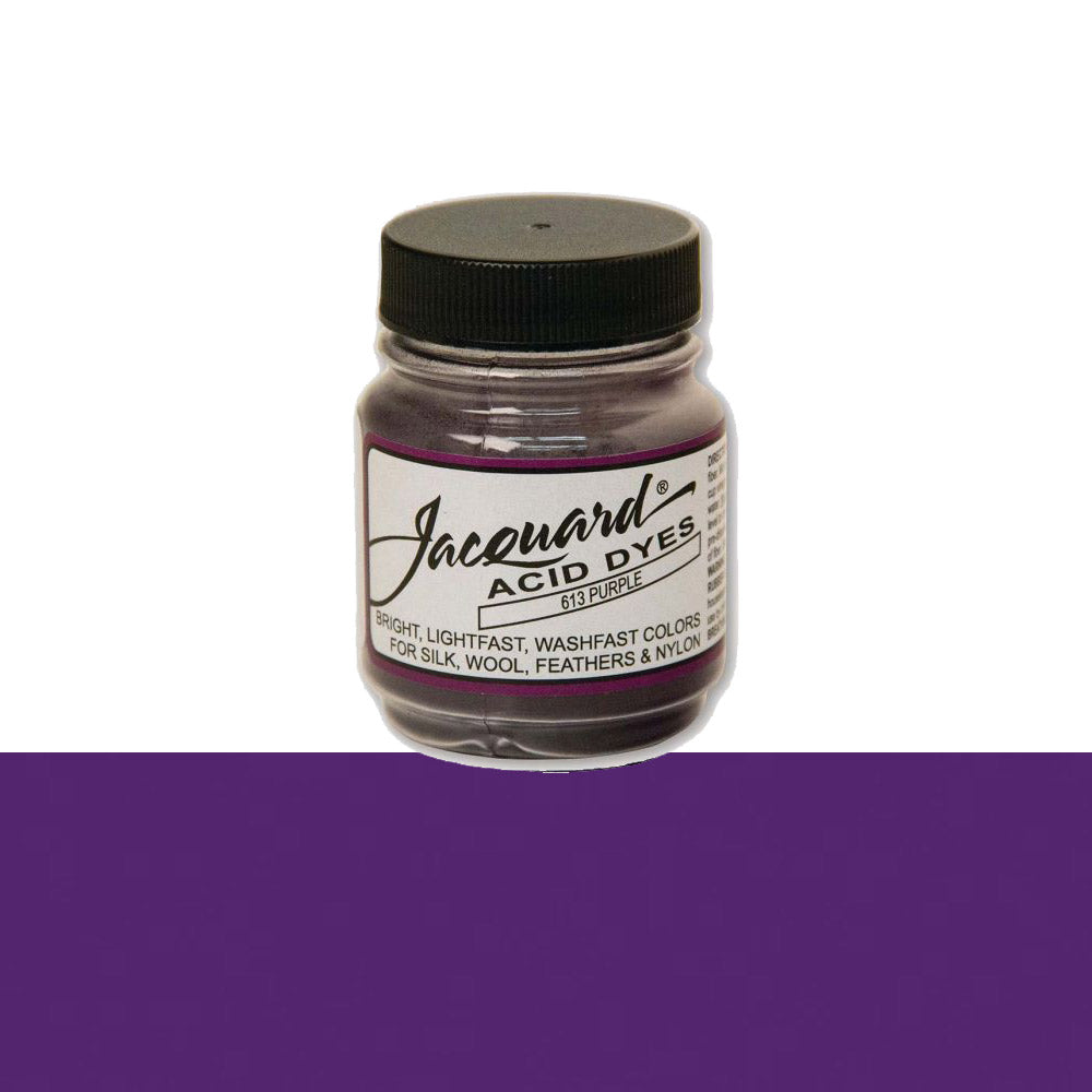 Jacquard Wolverf 613 Purple - potje geconcentreerde Acid Dye wolverf in kleur 613 Purple