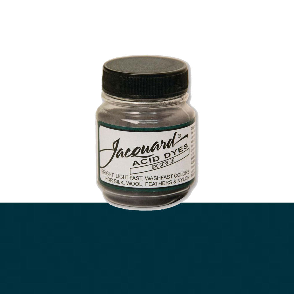 Jacquard Wolverf 630 Spruce - potje geconcentreerde Acid Dye wolverf in kleur 630 Spruce