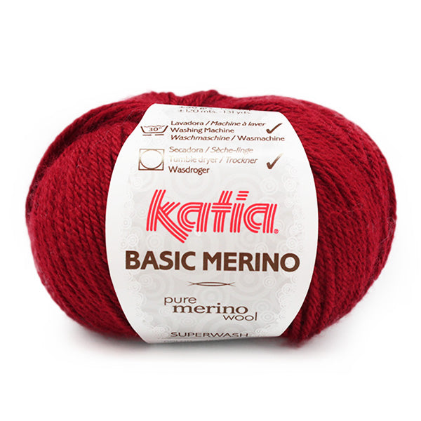 Katia Basic Merino 022 Kastanjebruin