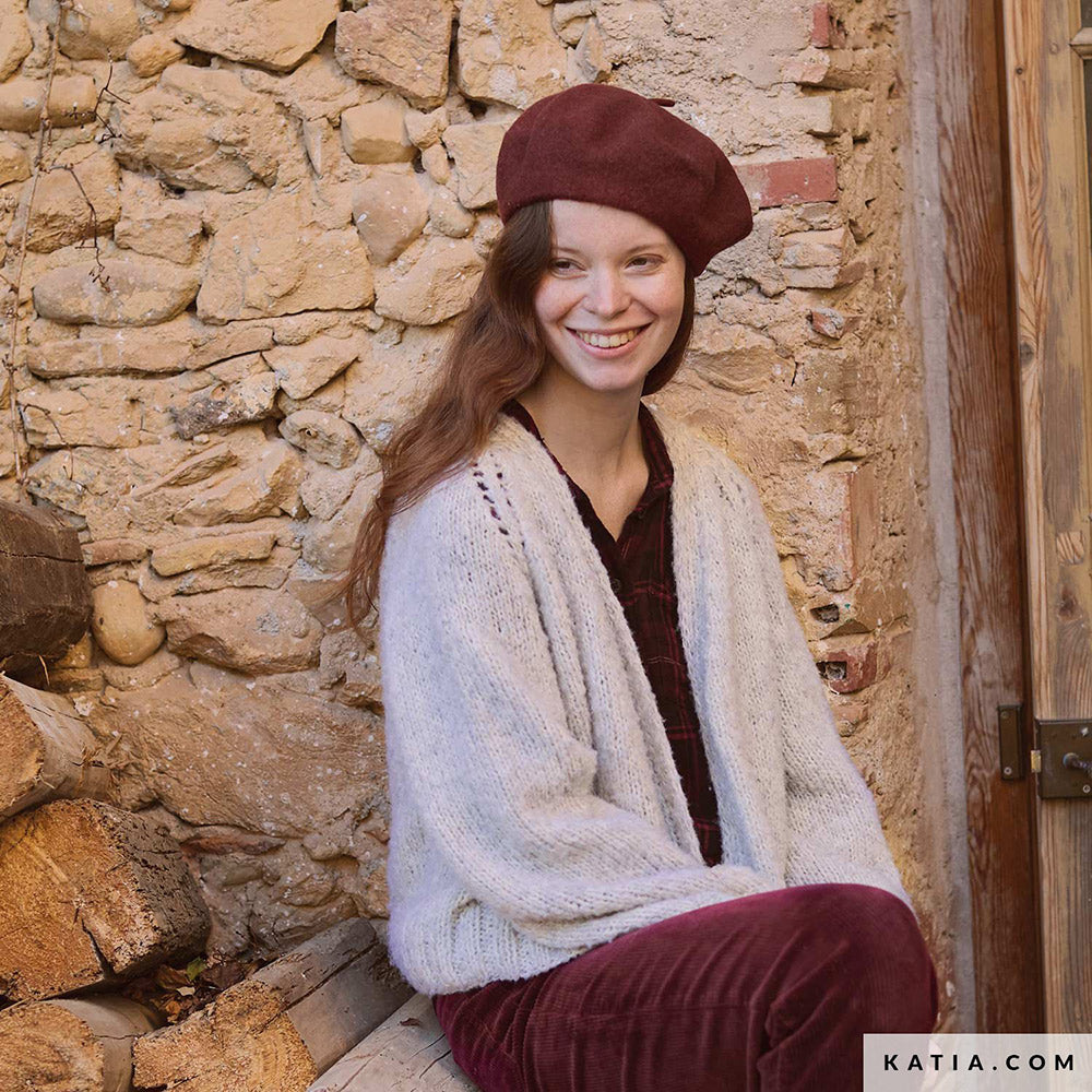 Patroon breien haken dames jas herfst winter katia — gemaakt met Katia Concept 100% Wool Textures Herfst-Winter 2025-2026 (26)