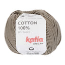 Katia Cotton 100% 010 Steen grijs